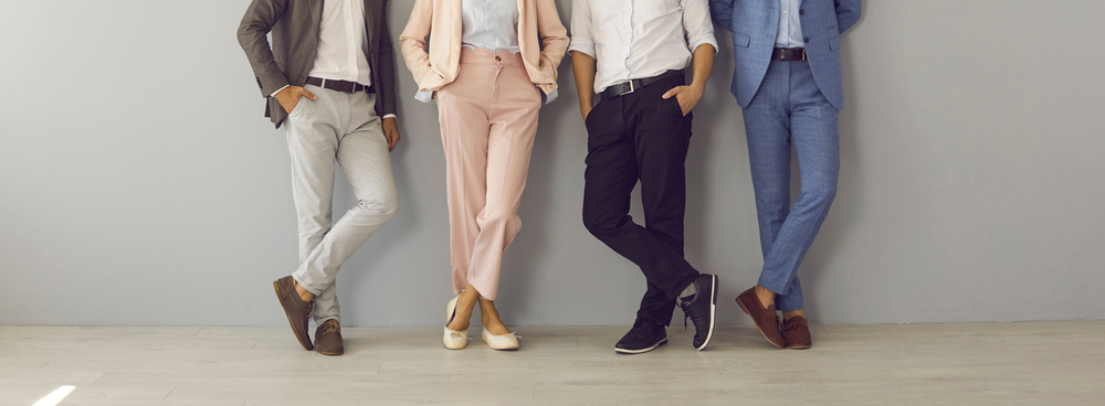 different types of workplace footwear
